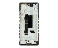 Dėklas LCD Ekranas + Touch Unit + priekinis dangtelis, skirtas Xiaomi Redmi Note 12 Pro 5G Juodas (Paslaugų paketas)