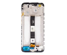 Dėklas LCD Ekranas + Touch Unit + priekinis dangtelis skirtas Xiaomi Redmi 9A/9C/9AT Juodas (Service Pack)