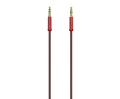 LDNIO LS-Y01 3.5mm AUX kabelis 1m - Raudonas