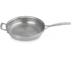 Le Creuset 3 sluoksnių nerūdijančio plieno keptuvė be dangos Ø28cm