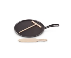 Keptuvė - Le Creuset Ketaus Blynelė 27cm Nesvylančio Paviršiaus Juoda