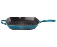 Le Creuset GRILLPFANNE QUADRATISCH SIG 26 CM DEEP TEAL