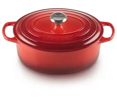 Le Creuset Cast iron puodas oval 27cm / 4.1L red