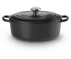 Le Creuset Bräter Signature oval 27cm juodas
