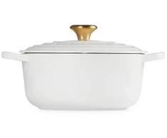 Le Creuset Cuguna katls apals O24cm / 4 2L balts