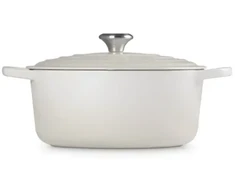Le Creuset Cast iron puodas round Ø34cm / 12L cream color