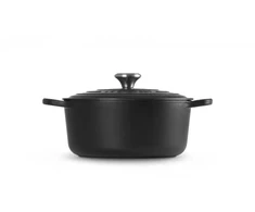 Le Creuset Cast iron puodas round Ø34cm / 12L matte juodas