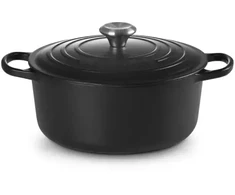 Le Creuset Cast iron puodas round Ø34cm / 12L matte juodas
