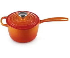 Le Creuset Cast iron sauce pan Ø16cm / 1.5L oranžinis