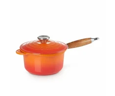 Le Creuset Cast iron sauce pan Ø18cm / 1.8L oranžinis