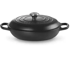 Le Creuset Cast iron shallow pot 30cm / 3,5L mat juodas