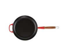 Le Creuset Ketaus keptuvė su medine rankena Ø28cm raudona