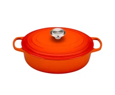 Le Creuset Ketaus puodas ovalus Ø27cm | 3,4L oranžinis