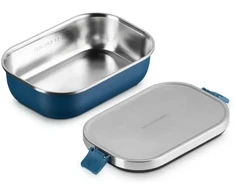 Le Creuset Priešpiečių dėžutė ON THE GO 900ml mėlynas