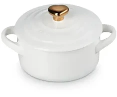 Le Creuset Mini Cocotte stoneware dish Ø10cm baltas