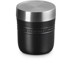 Le Creuset termoizoliacinis skalbiklis „On The Go“ juodos matinės spalvos, 500 ml