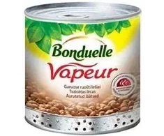 Garuose ruošti lęšiai BONDUELLE VAPEUR, 425 ml
