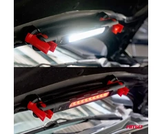 LED apžiūros lempa su magnetu ir spaustuku 4000 mAh amio-05024
