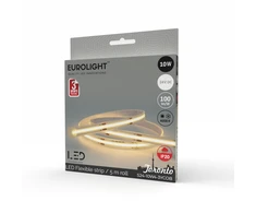 LED juosta 10W 24V 4000K COB IP20 5m Eurolight