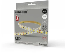 Epistar 2835 20W 6500K IP65 silicio šviestuvas 120LED/m 5m Eurolight