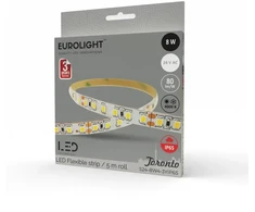 Epistar 2835 8W 4000K IP65 by silicon 60LED/m 5m Eurolight