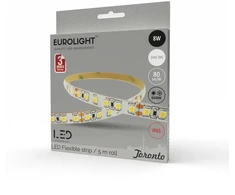 Epistar 2835 8W 6500K IP65 by silicon 60LED/m 5m Eurolight