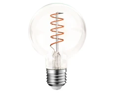 LED lemputė BESK G80 4W E27 Šiltai balta