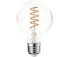 LED lemputė BESK G80 4W E27 Šiltai balta