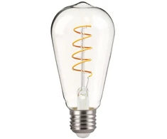 LED lemputė BESK ST64 6W E27 3000K Šilta balta