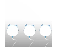 Lamex LED meškiuko stalinis lempa 3W, 3000/4500/6000K, reguliuojamas, 1200mAh, mėlynas, LTC