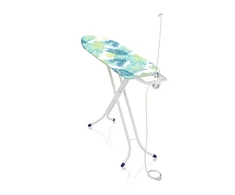 Lyginimo lenta Air Board M Compact Plus Jungle Leifheit 120x38cm balta/š.mėlyna