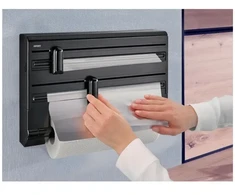 Leifheit Paper, foil, filmas holder Parat Juodas