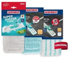 Leifheit Replacement cloth set 3 pcs. Profi XL micro duo / Superduster / super soft 42cm