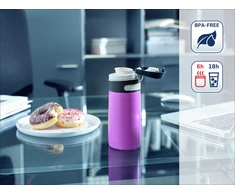 Leifheit Thermal mug Flip 350 ml Violetinė