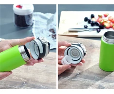 Leifheit 03249 travel mug 350 ml Juodas, Žalias Nerūdijantis plienas
