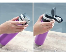 LEIFHEIT Thermos Flip 600ml violetinė