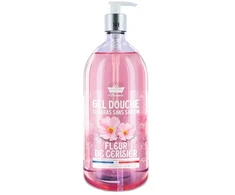 Les Petites Bains de Provence Cherry Blossom Dušo želė For Sensitive Skin, 1000 ml