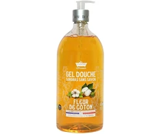 Les Petites Bains de Provence Fleur de Coton Dušo želė For Sensitive Skin, 1000 ml