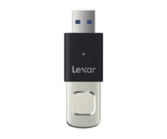 USB Atmintinė - Lexar Pirštų Atspaudo F35pro 64GB 300 MB/s Skaitymas 150 MB/s Rašymas Juoda