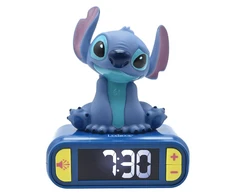 Lexibook Skaitmeninis žadintuvas su Stitch 3D naktiniu apšvietimu