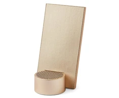 Lexon City Energy Pro 10W belaidis įkroviklis su Bluetooth kolonėle soft auksinis LD145D9