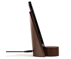 Lexon City Energy Pro 10W Belaidis įkroviklis su Bluetooth garsiakalbiu, bronzinė LD145BZ