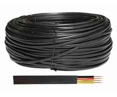 LTC Oem Telefono kabelis 4C juodas 100 LXK512