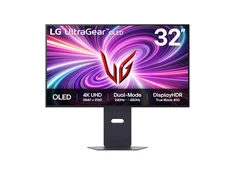 Žaidimų monitorius LG UltraGear 32" Dual-Mode OLED 4K, su garsiakalbiais