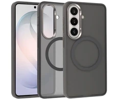 Liavec Soft dėklas Metal Frame skirtas Samsung Galaxy S26 pilkas
