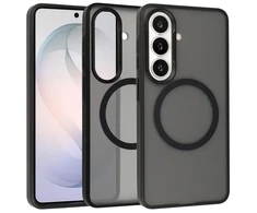 Liavec Soft dėklas Metal Frame skirtas Samsung Galaxy S26 juodas