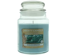 Liberty Candle, Ocean Breeze, Cool, Scented Candle, 510 g