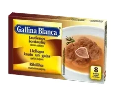 Liellopu gaļas buljons 8x10g, Gallina Blanca