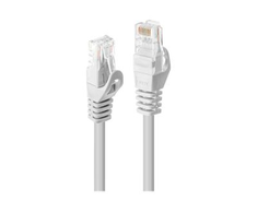 Tinklo Kabelis - LINDY Cat.6 U/UTP Tinklo Kabelis, RJ45, M/M, 250MHz, CCA, 0.3 m, Baltas