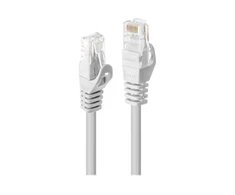 Tinklo Kabelis - LINDY Cat.6 U/UTP Tinklo Kabelis, RJ45, M/M, 250MHz, CCA, 0.3 m, Baltas